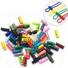 Apparel Shoelace Sportswear Accessories Plastic Stoppers Lock Toggle DIY Metal Clamp Stopper Cord