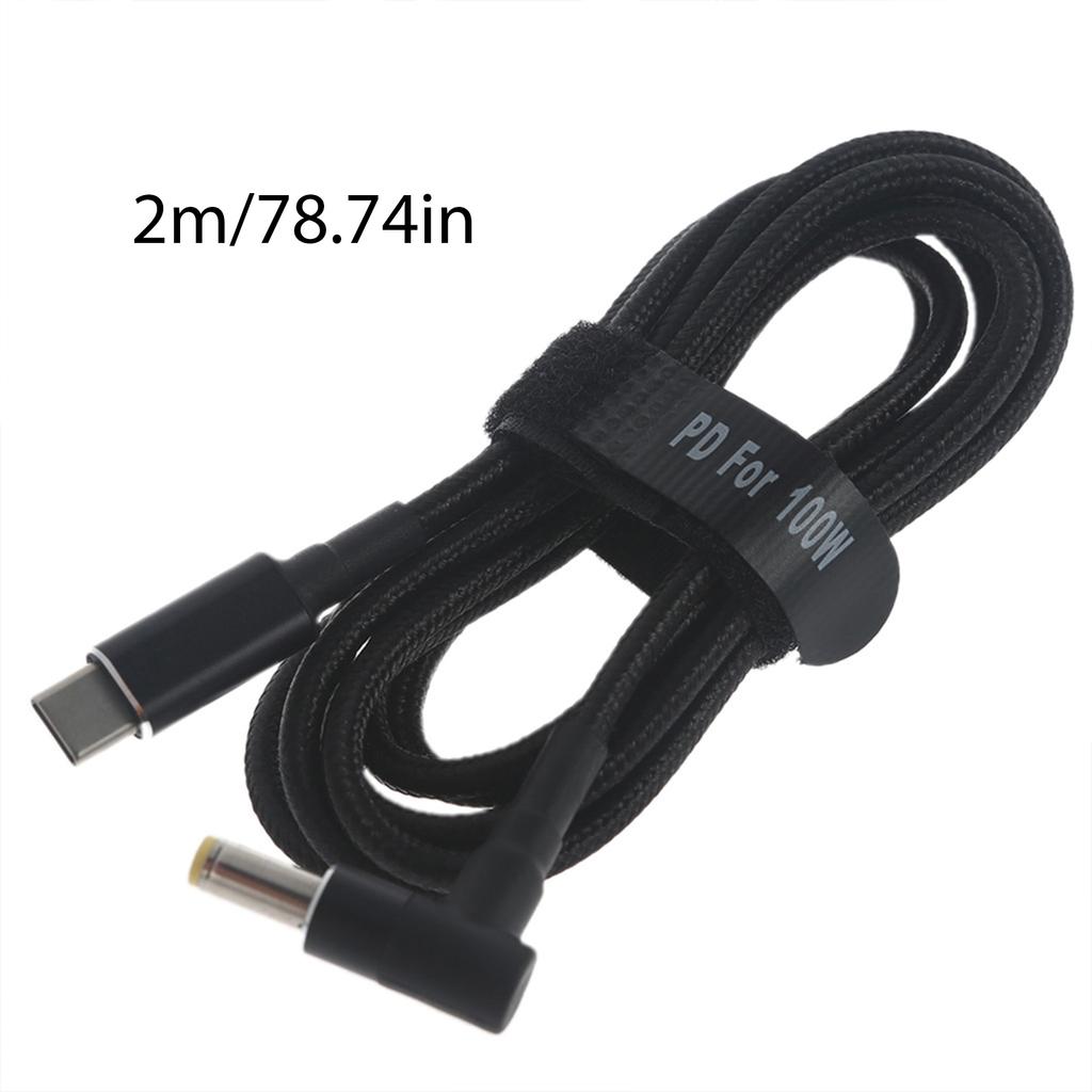 100W Universal Laptop Power Adapter Connector Charging Cable Cord USB Type C Notebook Charger Plug Jack Converter