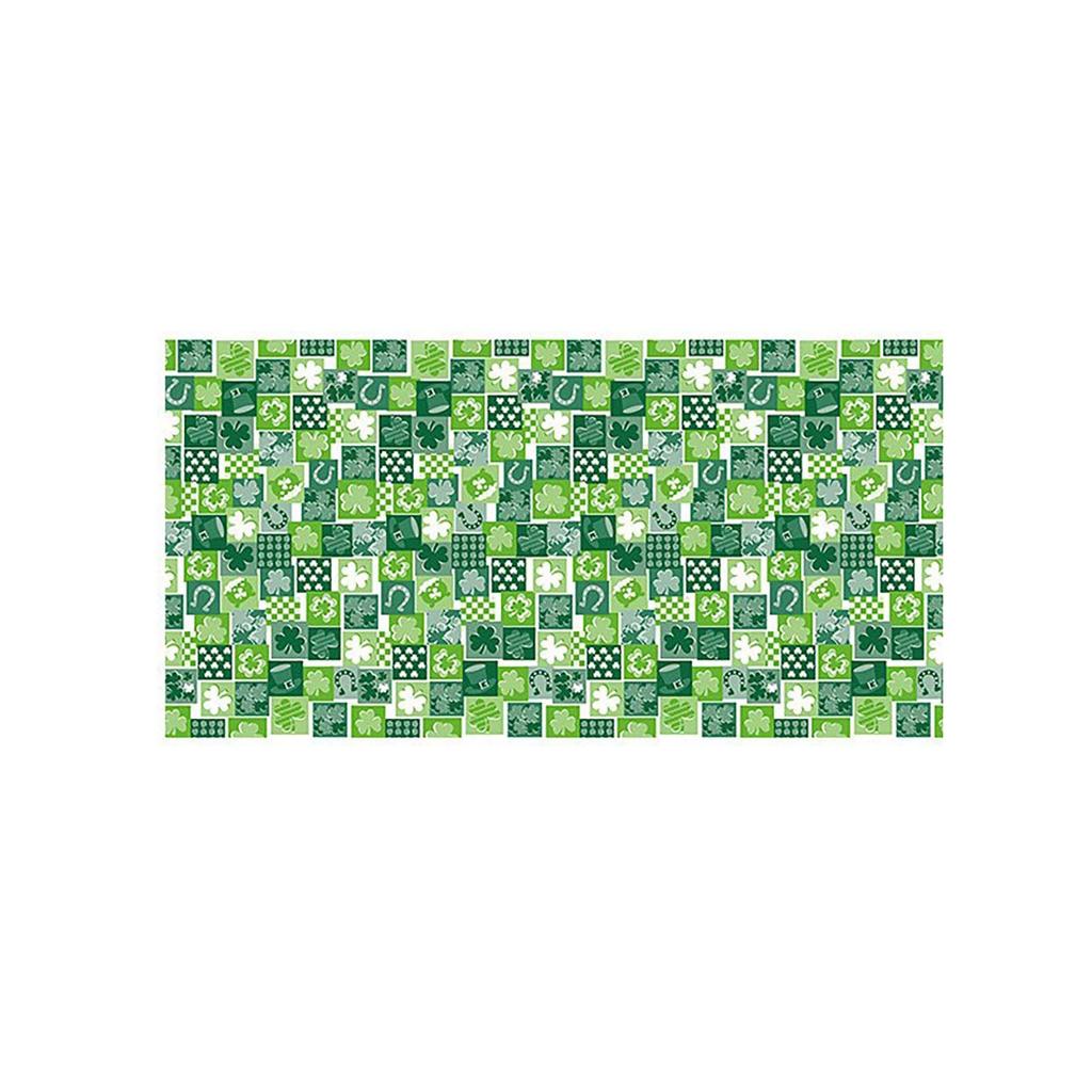 Улица. Праздничная скатерть на День Святого Патрика Ирландское украшение Одноразовая пластиковая скатерть Украшения Принадлежности