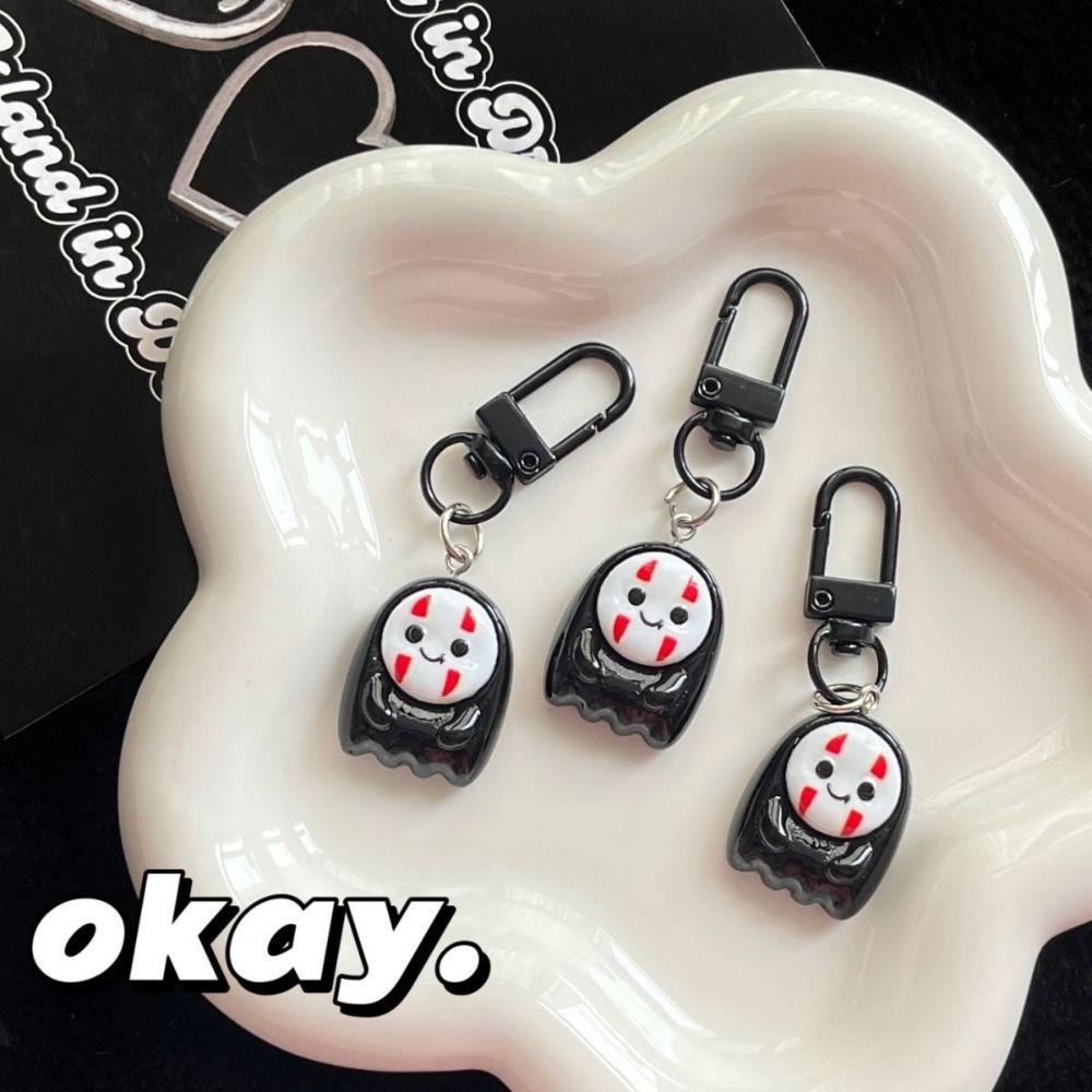 Шармы для рюкзака Призрак Демон Эльф Брелок Брелок для ключей автомобиля Брелок Безликий человек Кавайный Подарок на день рождения