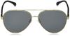 Sunglasses 0EA2046D 30136G PALE GRAY MIRROR BLACK Lens 62 [Emporio Armani] GOLD/LIGHT