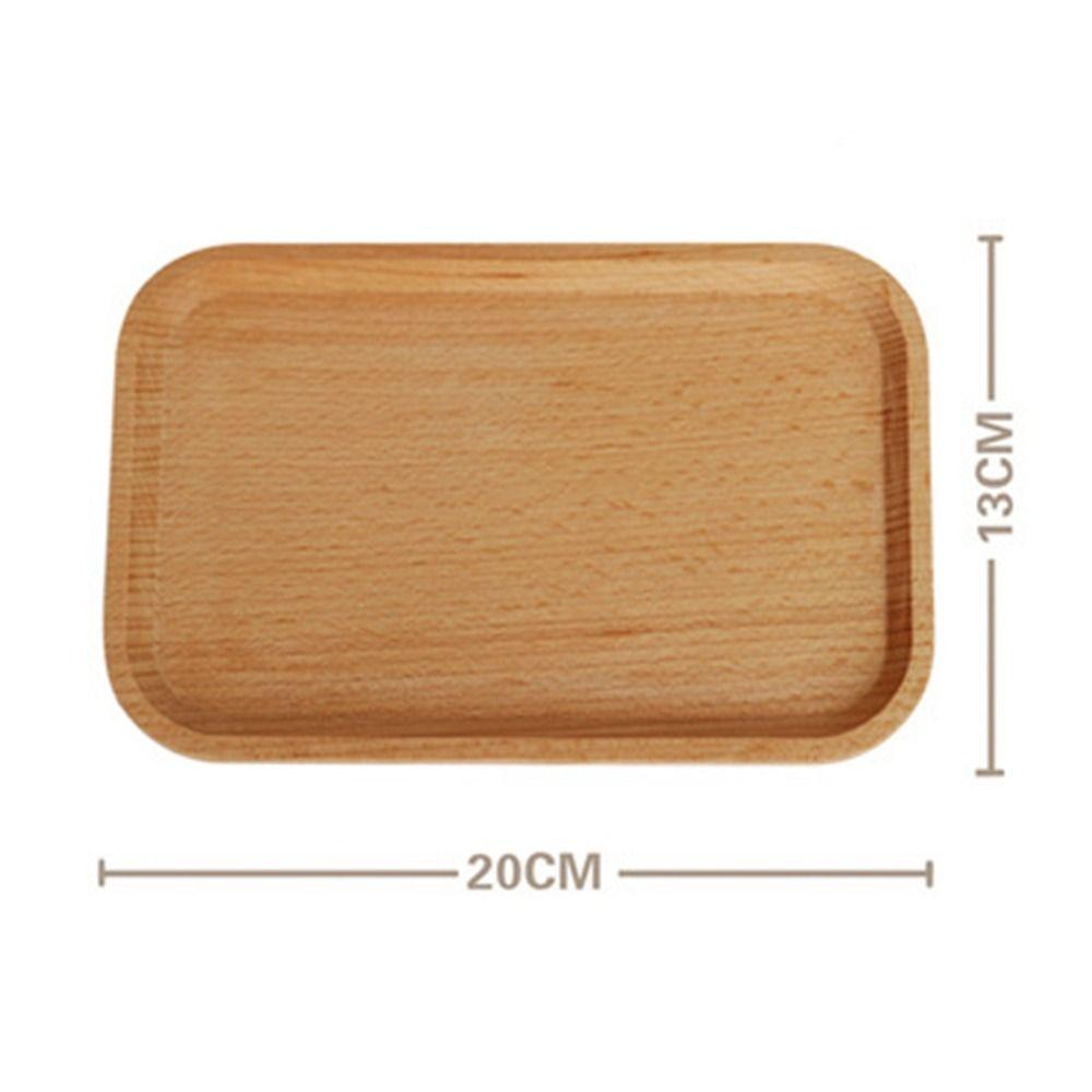 Multiple Styles Solid Wood Cartoon Dinner Tray Cute Animal Pattern Children's Rice Plate Odorless Wood Food Dishes Meal