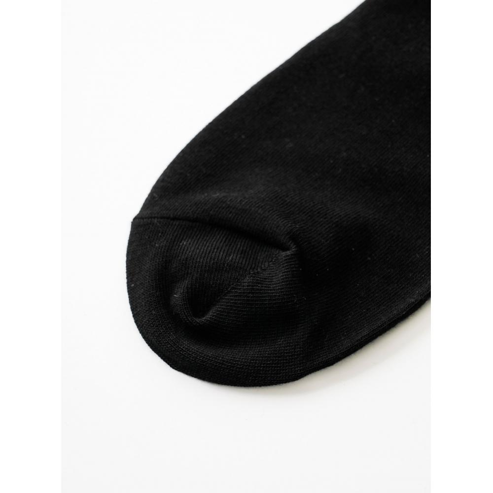 Носки DaiSo Kikiya мужские S с укрепленным носком и кромкой черного цвета