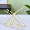Standing Metal Tissue Holder Geometric Heavy Duty Iron Dining Table Paper Towel Napkin Clip Dispenser Organizer Home Hotel Kitchen Supplies
