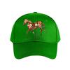 Colorful Floral Horse Wall Art Home Decor Baseball Cap Fashion Unisex Sunhat Womens Outdoor Sports