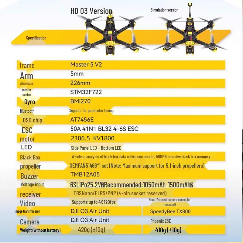Speedy Bee Master 5 V2 FPV Drone