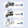 Велосипедный держатель для телефона Антивибрационный Высокая стабильность Простая установка Универсальный кронштейн-держатель для телефона на руль мотоцикла Велосипедные принадлежности