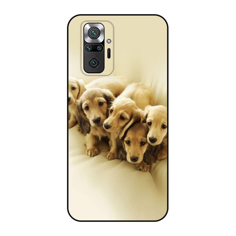 Black Prime Art Cover Silicone Soldes Dachshund Dog For Redmi Note 10 10s Pro 4G 5G Mobile Phone Skin Case For Xiaomi Redmi