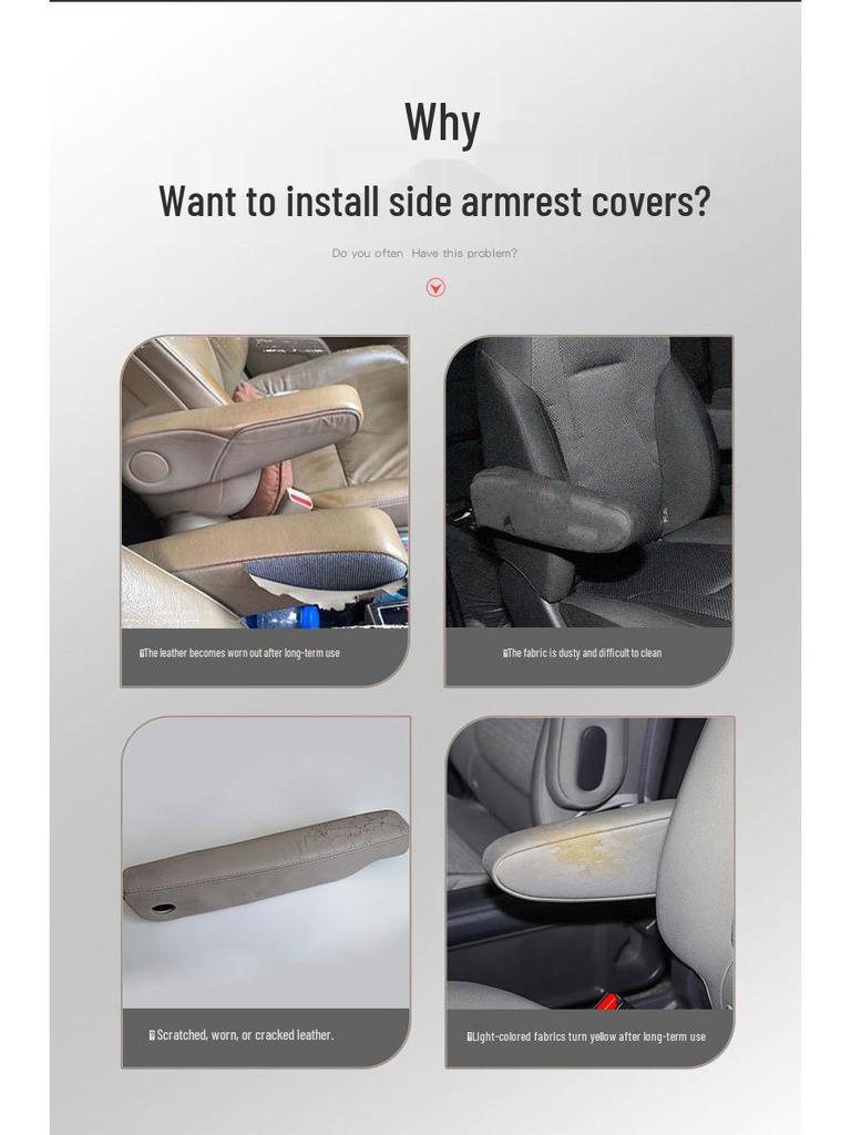 Кожаная накладка на подлокотник для 07-09 Honda CRV заднее сиденье