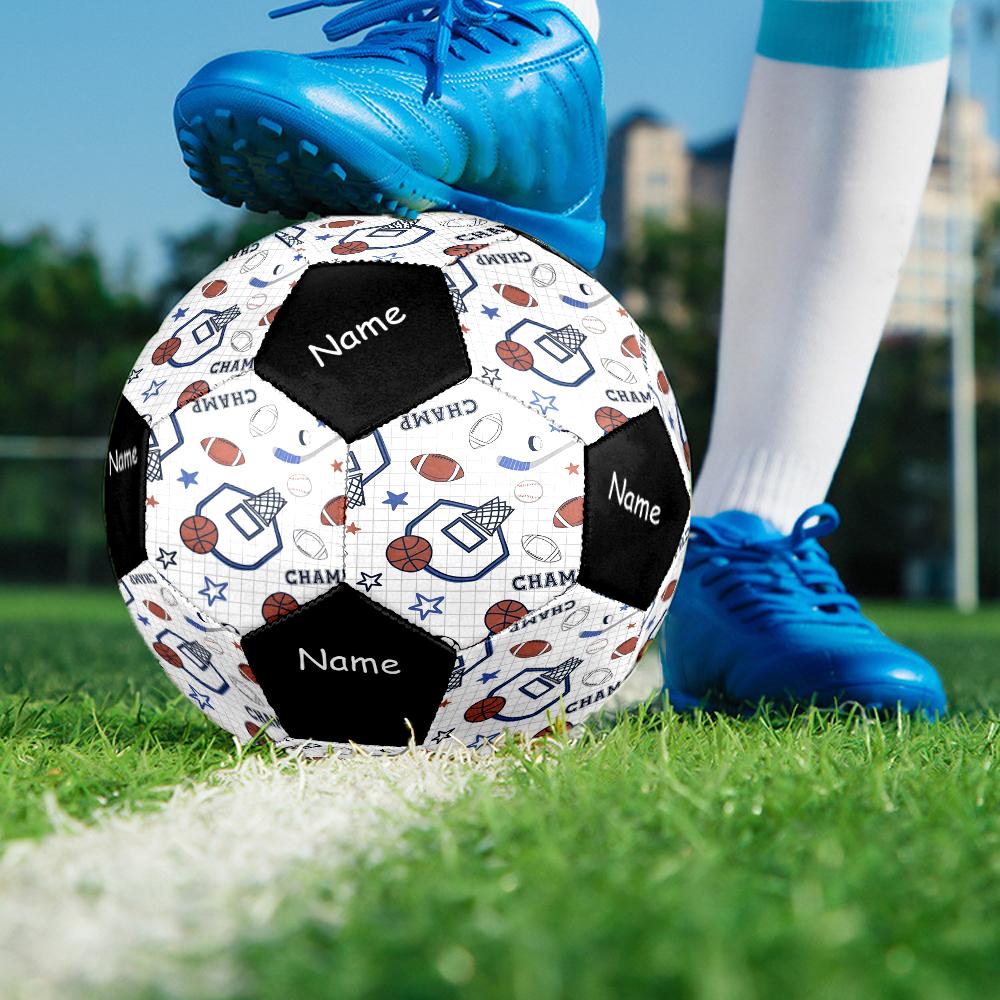 Custom Name ball sports Theme Size 5 Soccer Ball, Suitable for Both Indoor and Outdoor Matches, a Gift Suitable for Everyone.