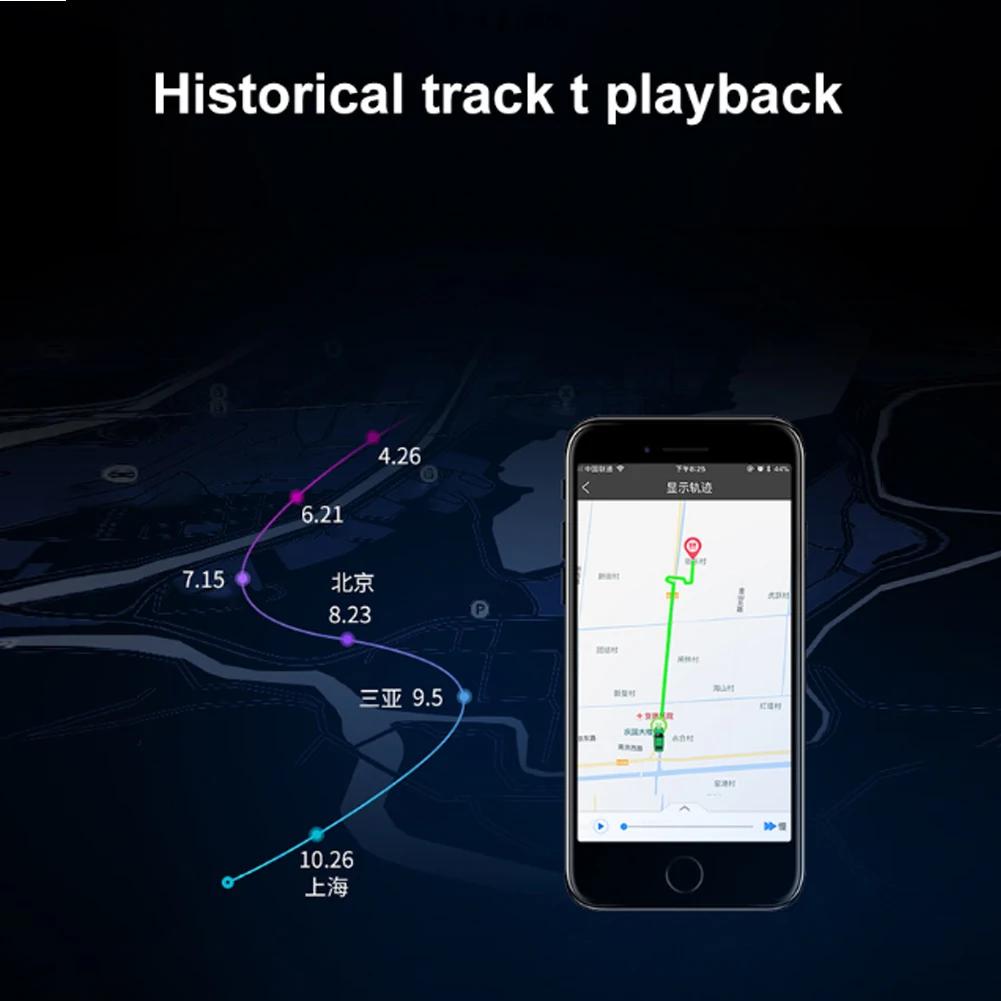 GF 07 09 21 22 Автомобильный трекер для грузовика GPS-локатор с функцией отслеживания с защитой от потери записи Может управлять голосом с помощью телефона Wi-Fi LBS