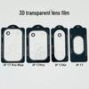 Apple 17 Pro Max 3D Шелкография Полное покрытие Прозрачный Защитный чехол для объектива камеры