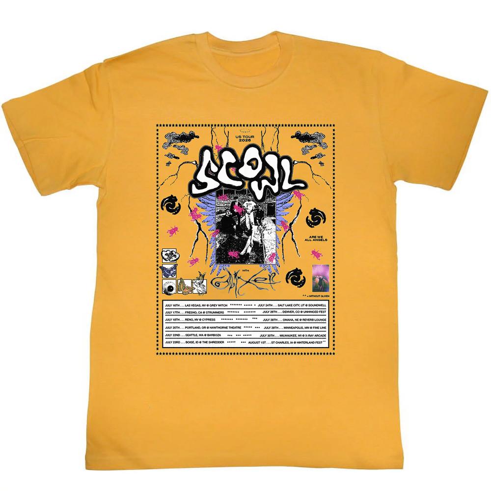 Scowl Band Summer Tour With Modern Color T Shirt Full Size S-5XL Unisex T-Shirt