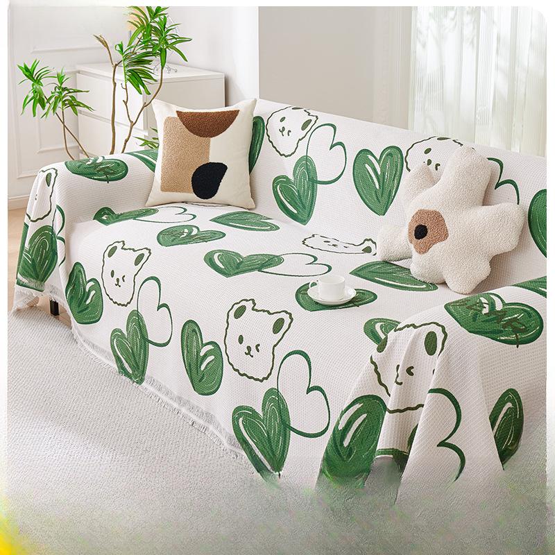 Диванное полотенце Four Seasons Универсальный чехол для дивана Чехол All-Inclusive Cover Cloth Light Luxury High-Custom Sofa Cushion Нескользящая антицарапающая подушка