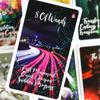 Twin Flame Awakened Path Tarot 78 Pcs Keyword Cards with Meaning Oracle Card Deck Picture Tarot Reading Cards 10.3*6cm
