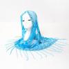 Butterfly Lace Hollow Scarf Polyester Mesh Scarves Elegant Tassel Triangle Shawl  Church