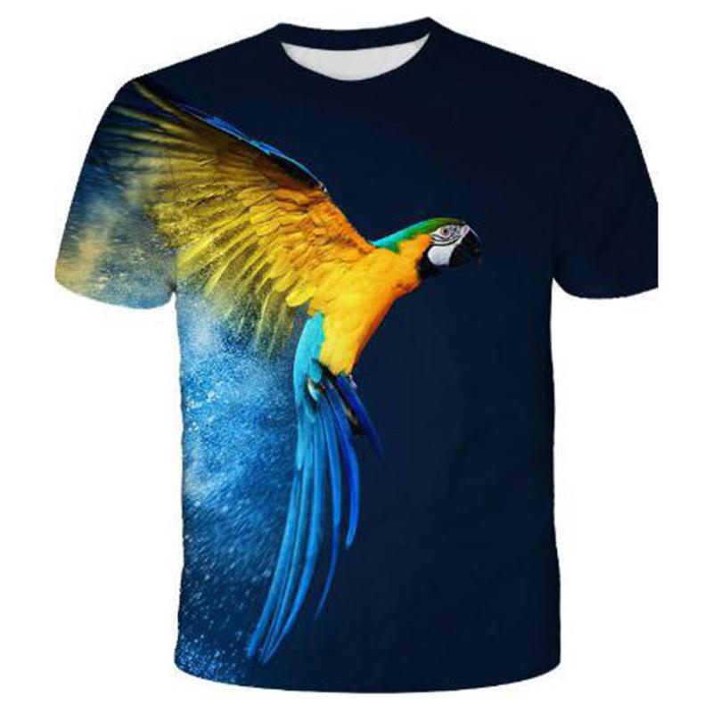 Весенне-летние топы, мужская одежда больших размеров, футболка с 3D принтом дракона, футболки с животными, топ с короткими рукавами и круглым вырезом, дышащие мужские рубашки