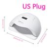 110 Вт SUN X5 Plus Сушилка для ногтей ЖК-светодиодная лампа для сушки ногтей УФ-отверждаемая гель-лак с автоматическим определением лампы для ногтей