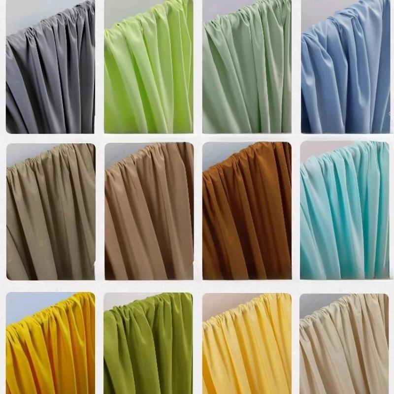 Однотонная красная бордовая ржавая шифоновая ткань драпировка жоржет для платья юбки рубашки украшения платья ручная работа DIY материал для одежды