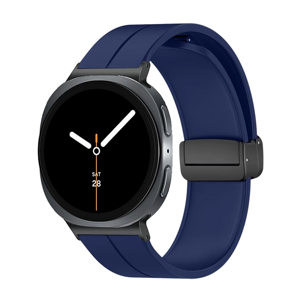 Ремешки Для Samsung Galaxy watch 8/8 classic 46мм 44мм 40мм Спортивный Силиконовый Наручный Магнитный Браслет Ремешок Galaxy watch Ultra