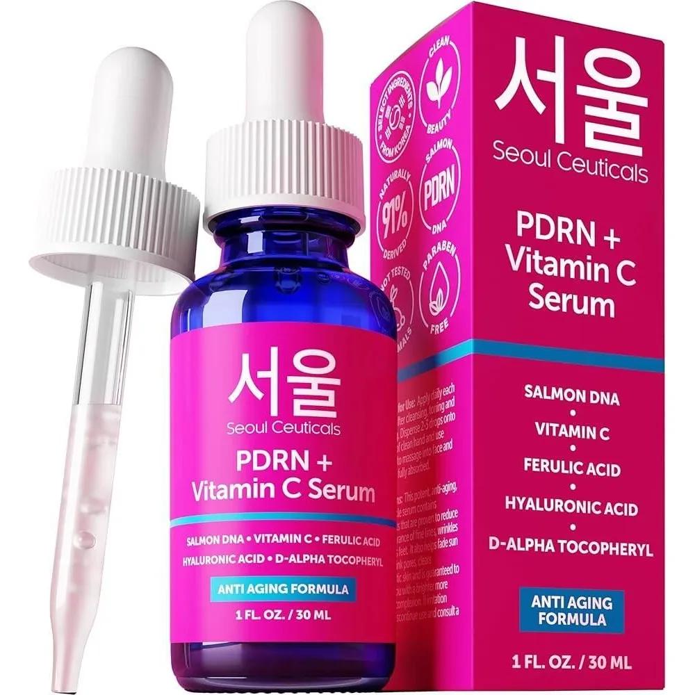 Уход за кожей в корейском стиле - Содержит 20% C E Ferulic Rum Гиалуроновой Кислоты
