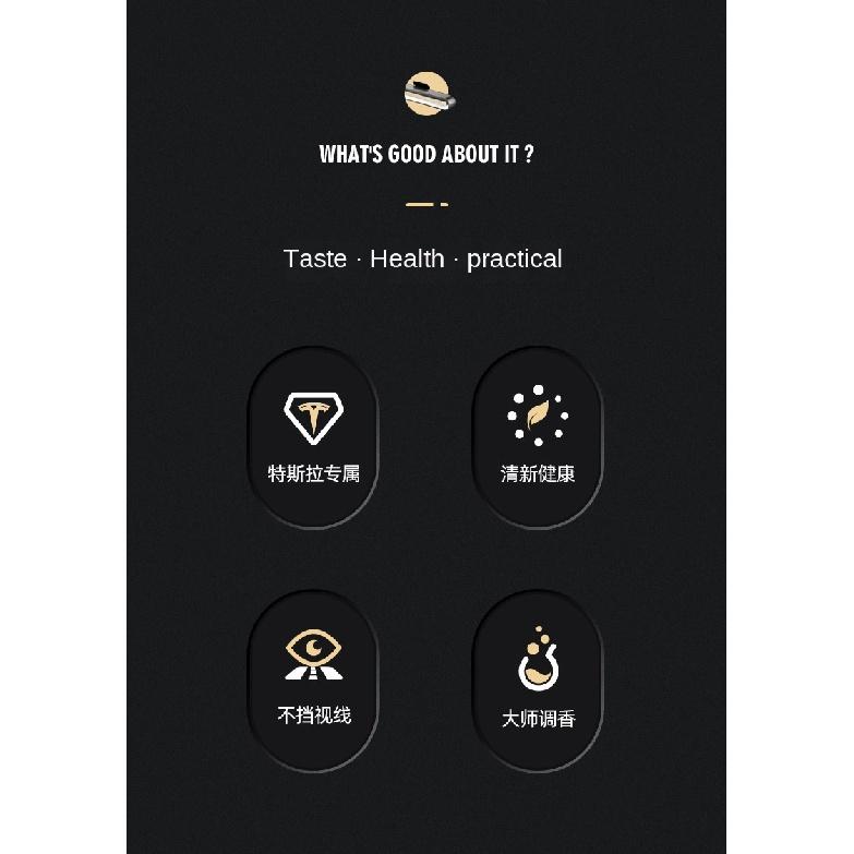 Для Tesla Model Y 3, автомобильная ароматерапия, автомобильный парфюм, свет, аромат, аксессуары для салона автомобиля, автомобильный воздух