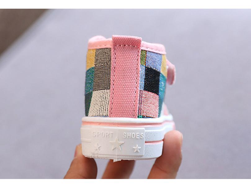 Kids' British Style Canvas Shoes - 2022 Spring/Autumn Anti-Skateboard Casual Shoes for Boys & Girls