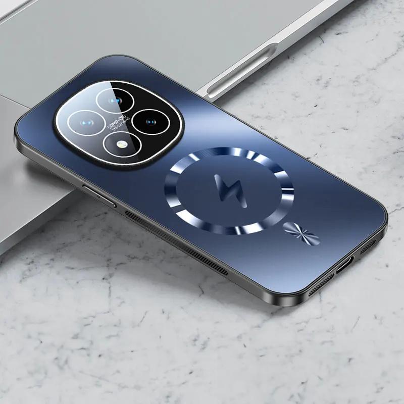 Protective case for Xiaomi Redmi Note 15 Pro Plus 5G / Poco M8 Pro 5G, for MagSafe, navy blue