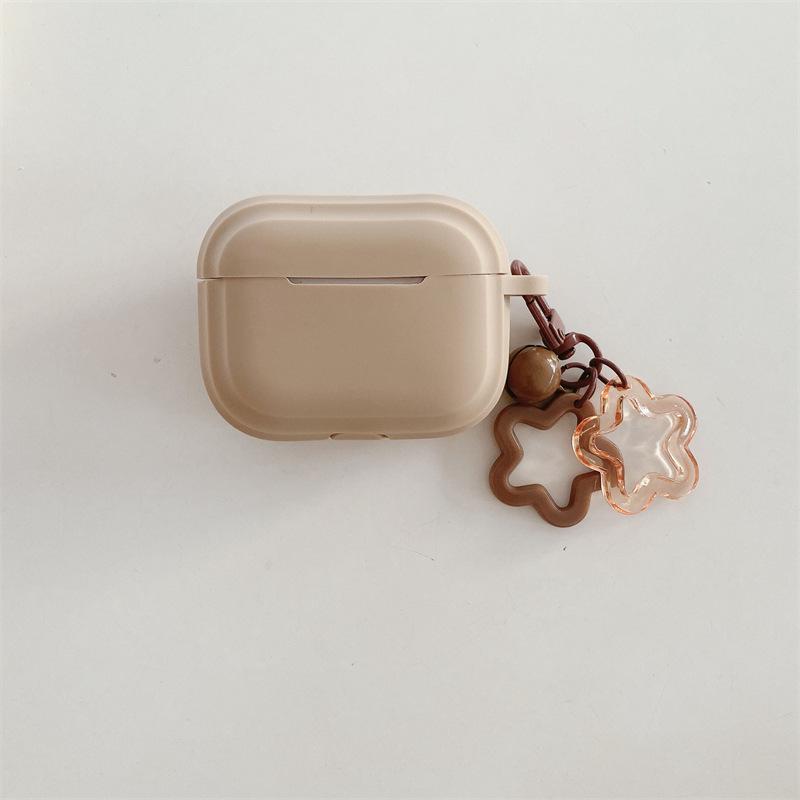 Ins однотонная звезда для AirPods 1-го поколения защитный чехол второго поколения 1-го поколения pro1 apple bluetooth гарнитура силиконовый чехол