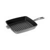 STAUB 405011080 American Square Grill Diameter 26cm Pan, Graphite,