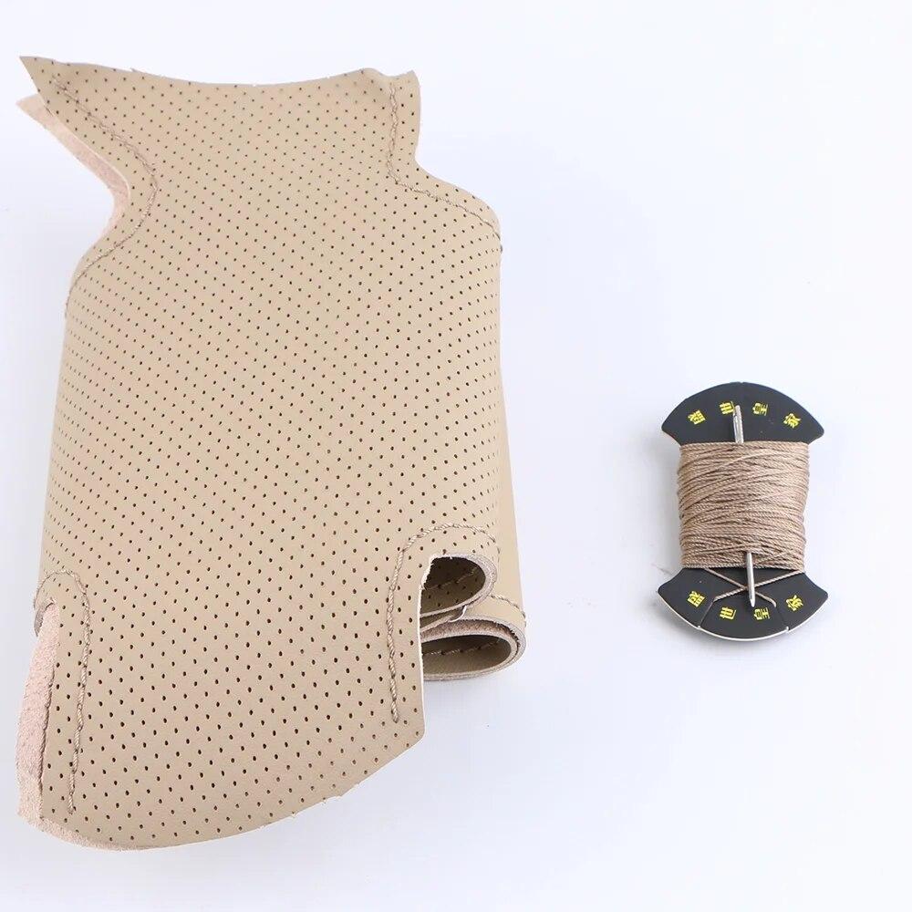 Customized Original DIY Car Steering Wheel Cover For BMW M Sport E36 E39 Z3 M E36/7 E36/8 Leather Braid For Steering Wheel