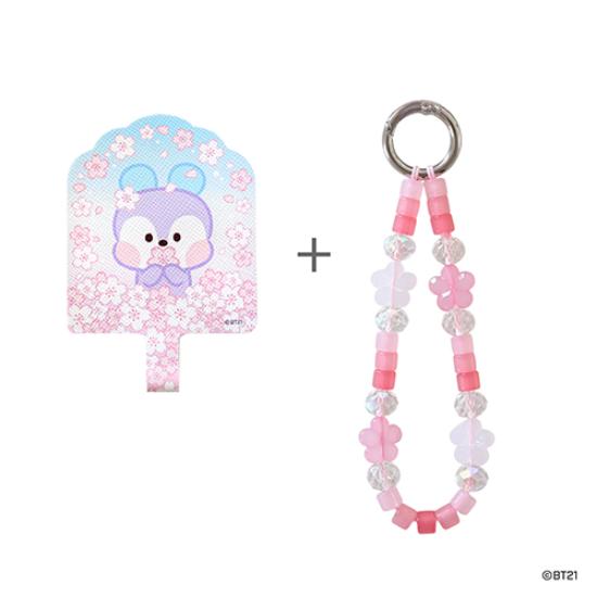 BT21 Держатель для телефона Minini Cherry Blossom ver.