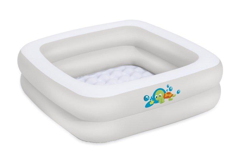 Надувная ванна 86x86x25 см с мягким дном Bestway 51116