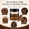 Brown Leather Cream - Color and Scratch for Car Seats, Furniture and Shoes