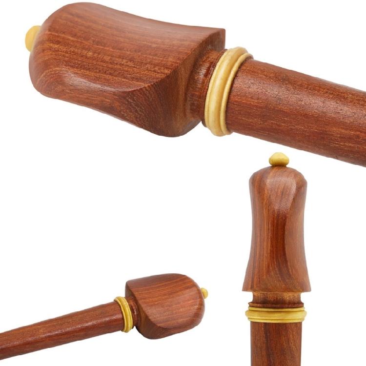 4Pcs Wood Cello Pegs Tuners Set Mahogany Cello Pegs Cello Part Tuning Pegs