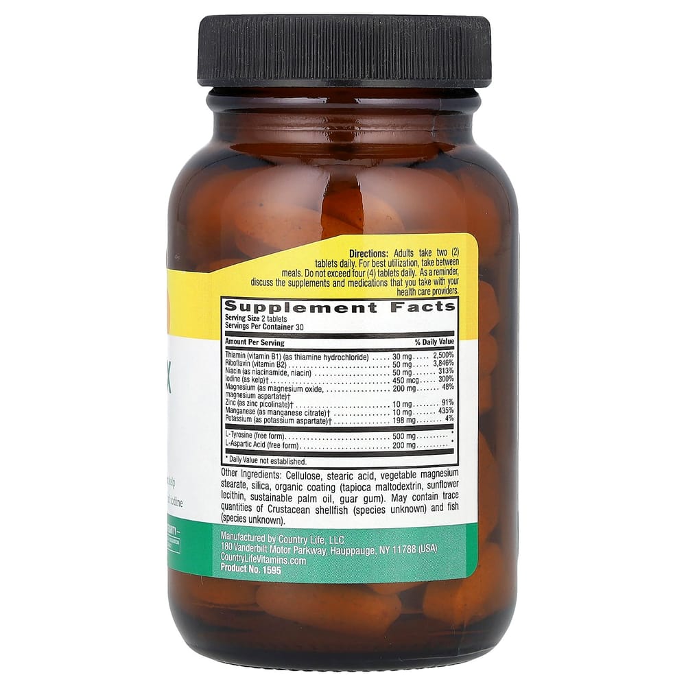 Country Life Thyro-Max Support 60 Tablets