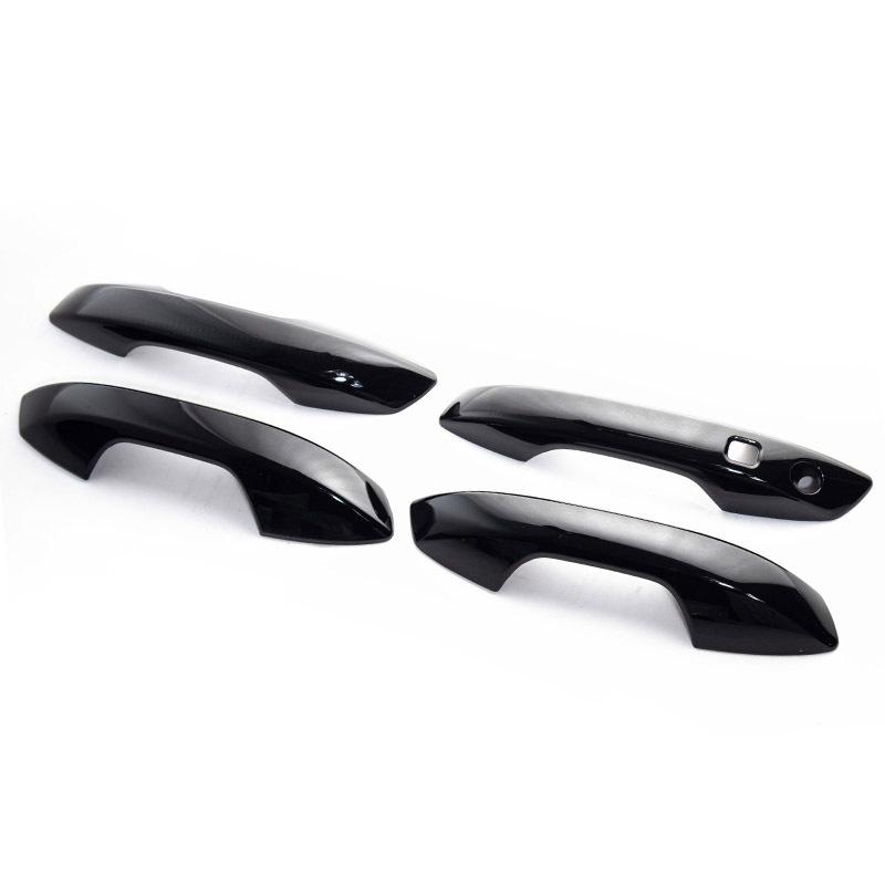 For BYD ATTO 3 Yuan Plus Car Accessories ABS Chrome Door Handle Cover With Smart Key Hole Catch Cap Trim Molding