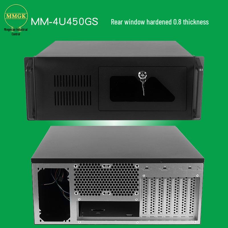 Промышленный 4U 19" Рэковый ПК Шасси, 7 слотов IPC610L450, Толщина 1,2 мм