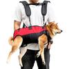 New Pet Cat Dog Double Shoulder Horizontal Hugging Backpack Outdoor Breathable Convenient Four Legs Carrying Bag Pet Products
