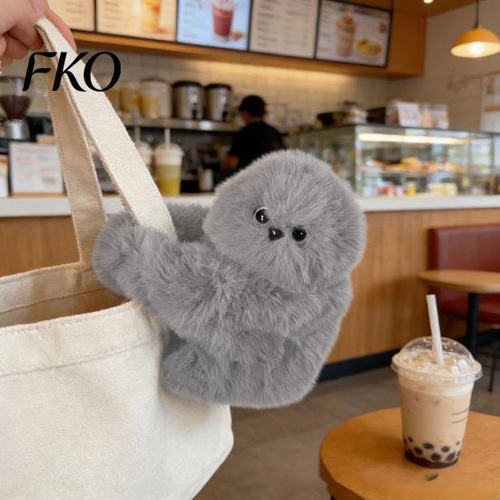 Touch Activated Sound Doll Owl Plush Interactive Toy, Soft Stuffed Animal Bag with Sound, Sensory Toy Cute Emotional Comfort Plushie for Girls, Kawaii