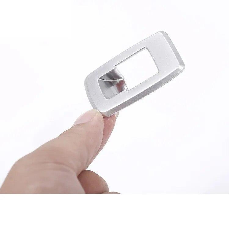 ABS Car Rear Tail Door Switch Button Decorative Frame Trim Fit For BMW X1 F48 X2 F47 2016- Auto Interior Accessories