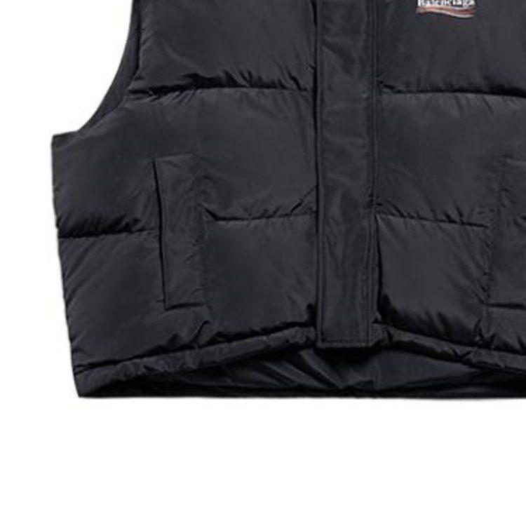Balenciaga Political Campaign Cocoon Puffer Gilet 762769TYD361000