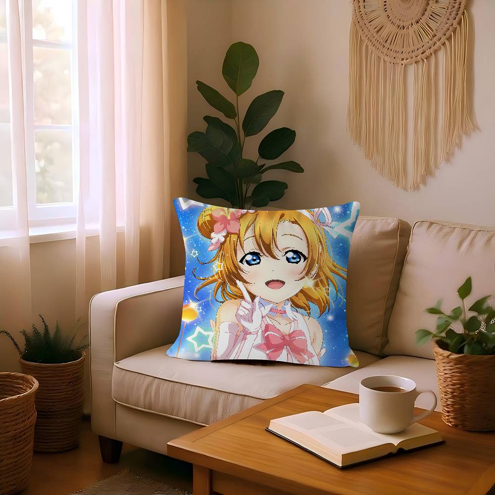 Аниме Love Live Косака Хонока Наволочки Домашнее Постельное Белье Декоративная Наволочка Свадебная Супер Мягкая Наволочка
