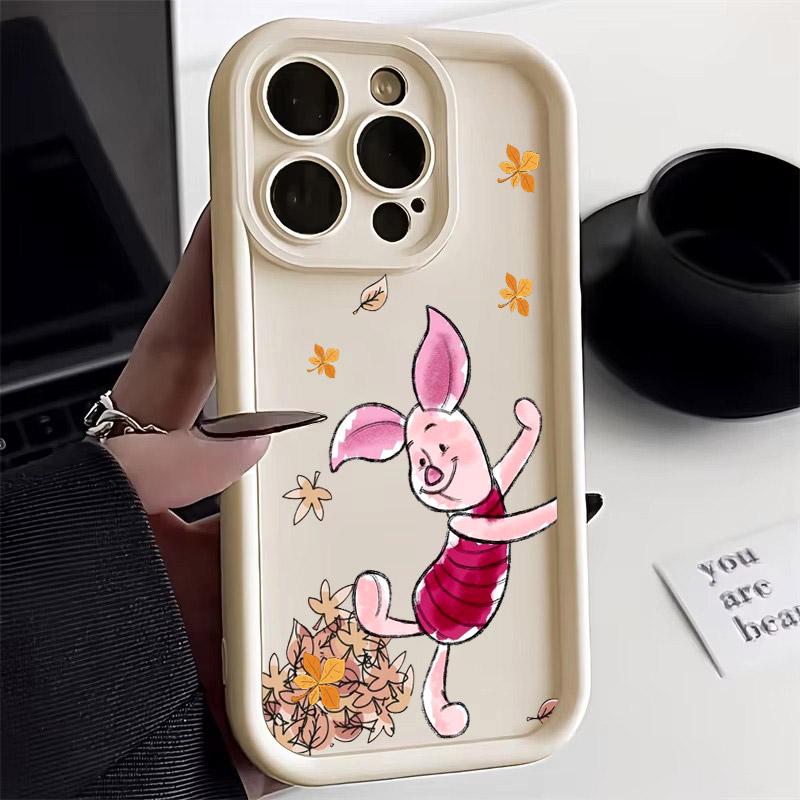 Чехол для телефона Винни-Пух Винни Иа для iPhone 17E 11 12 13 14 15 16 17 Pro Max Fundas 17 Air Plus 16e 13 Mini Задняя крышка