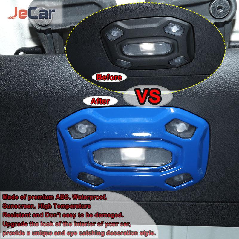 Автомобильный светильник для чтения, декоративная лампа, наклейки для Jeep Wrangler JL Gladiator JT 2018-автомобиль