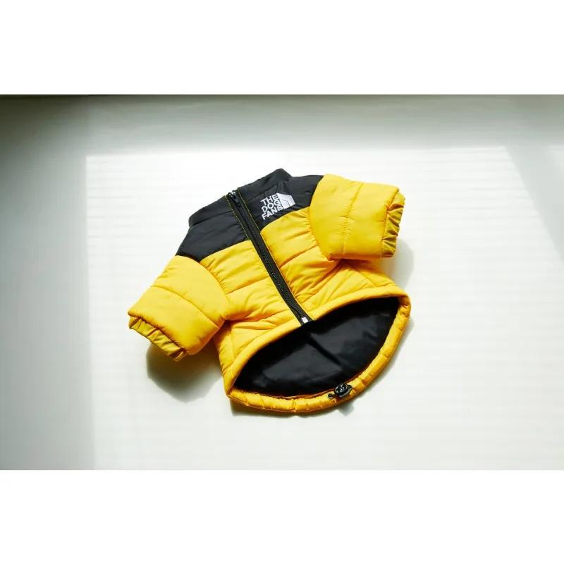 Large Winter Pet Dog Clothes French Bulldog Puppy Warm Windproof Jacket Medium Dog Coat Waterproof Cotton Jacket Polyester Comfortable Pet Outfits