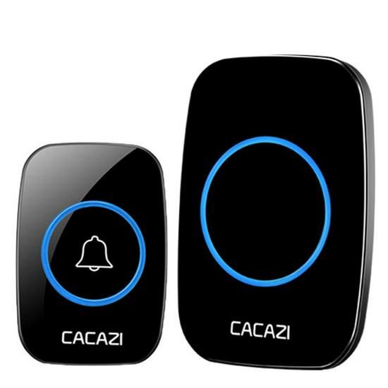 A10 Европейский и Британский Стандарт Беспроводной Умный Дверной Звонок и Музыкальный Пейджер для Пожилых с Большим Радиусом Действия