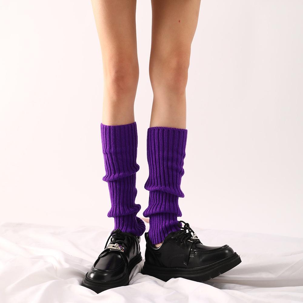 Корейский японский стиль мода гетры косплей девушки осень и зима длинные бедра высокие сапоги свободные носки комплект