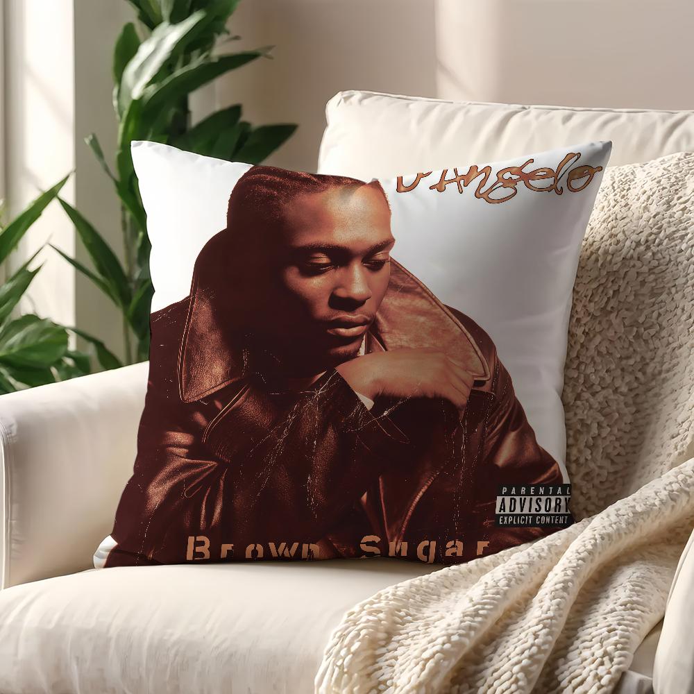 Чехол для подушки D-Angelo Brown Sugar Печать Декорация Комнаты Дома Офиса Кофейни Автомобиля Нордическая Простота