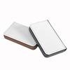 DIY Blank Name Card Holder PU Leather Magnetic Business Card Box  Credit Card